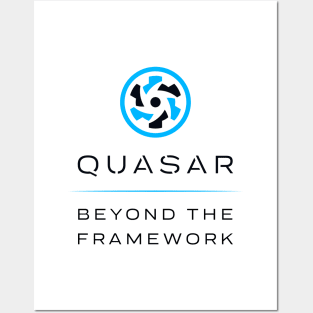 Quasar - Beyond the Framework (light) Posters and Art